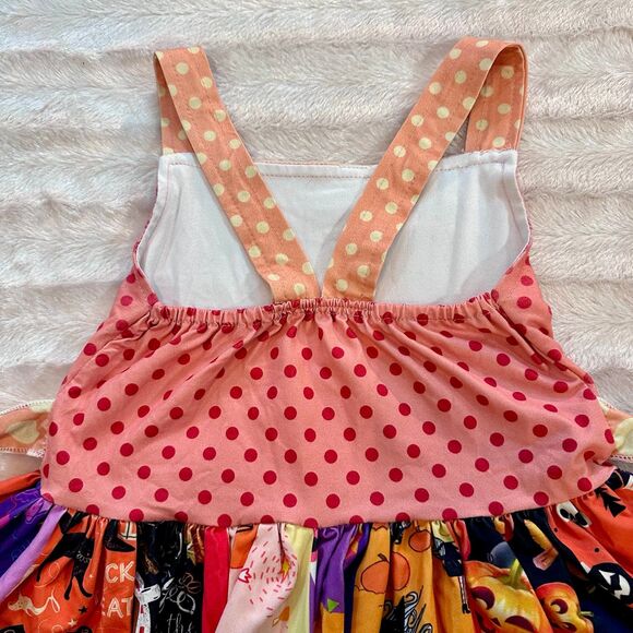 Halloween Twirl Dress Size 6-7T - Picture 6 of 8